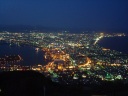 night view of Hakodate from atop Mt. Hakodate