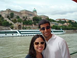 Julie Tam & Saqib Siddik, Danube River cruise, Budapest, Hungary